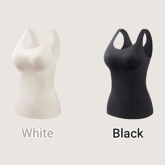 🎁Soldes saisonnières - 50 % de réduction🌸 Débardeurs thermiques femme avec soutien-gorge intégré