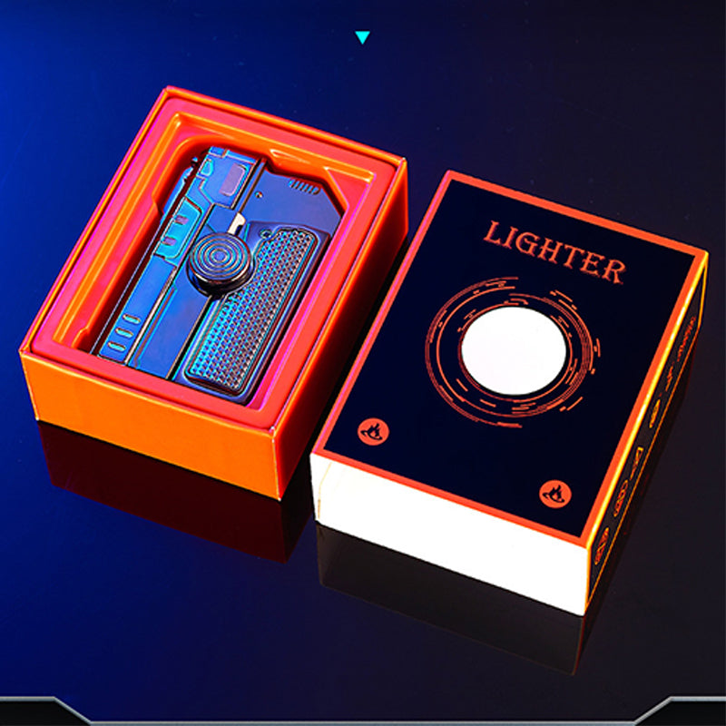 🔥⚡Briquet multifonctionnel, pliable et coupe-vent 