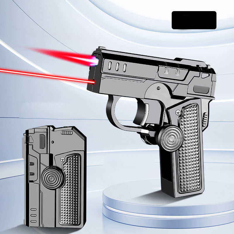 🔥⚡Briquet multifonctionnel, pliable et coupe-vent 