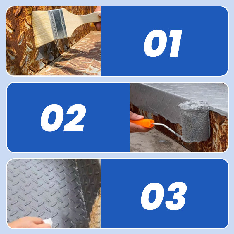 👷❤️‍🔥Wetterfeste Rostumwandlungsfarbe für Metall