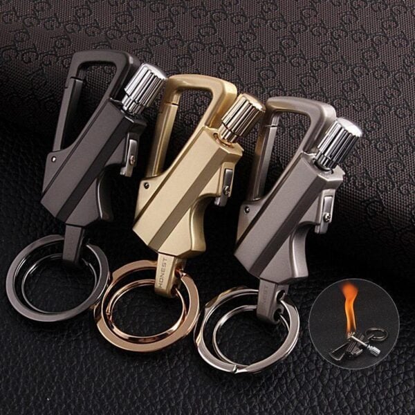 🚀Grappige gadget🔥Sleutelhanger vuursteen vuurstarter