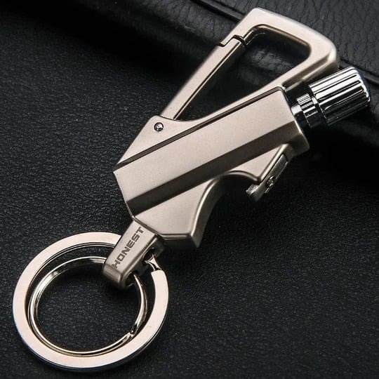 🚀Grappige gadget🔥Sleutelhanger vuursteen vuurstarter