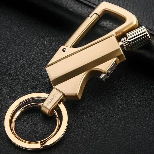 🚀Grappige gadget🔥Sleutelhanger vuursteen vuurstarter