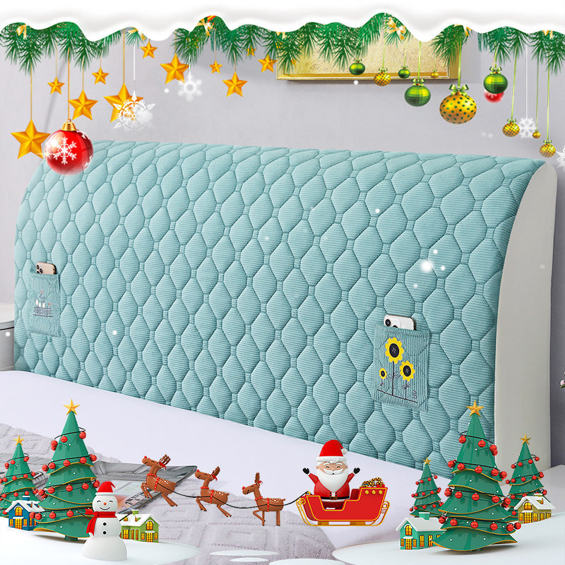 Elastische Gepolsterte Kopfteilabdeckung – Schutz & Komfort in Einem! 💫 Black Friday & Weihnachtsrabatt bis zu 50 %! Keine versteckten Kosten!