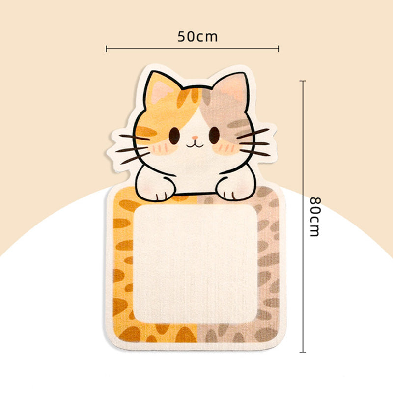 🐱🖼️ Arbre à chat mural sans perçage – Laine feutrée durable, jouets intégrés et gain de place (Idéal pour les chats qui aiment faire leurs griffes !)