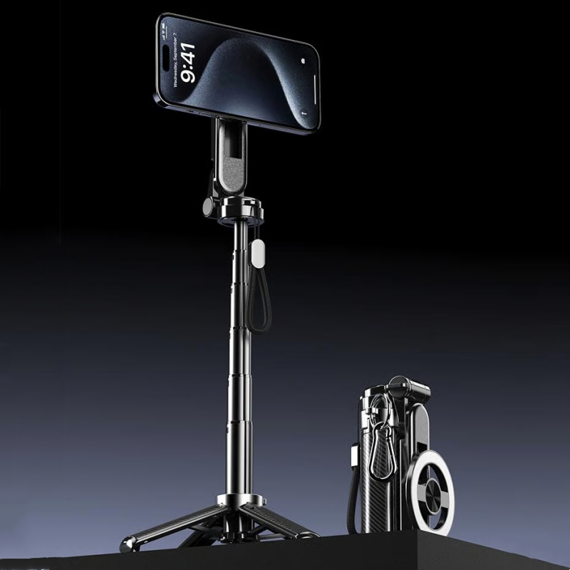 🏆  Vendita calda 50% di sconto ✨ Bastone selfie magnetico multifunzionale 4 in 1 con rotazione a 360°