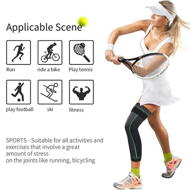 🔥 Genouillère d'acupression Kuschelwohl™ en tourmaline – Thérapie infrarouge auto-chauffante • Offre de Noël – 40 % de réduction 🎁 