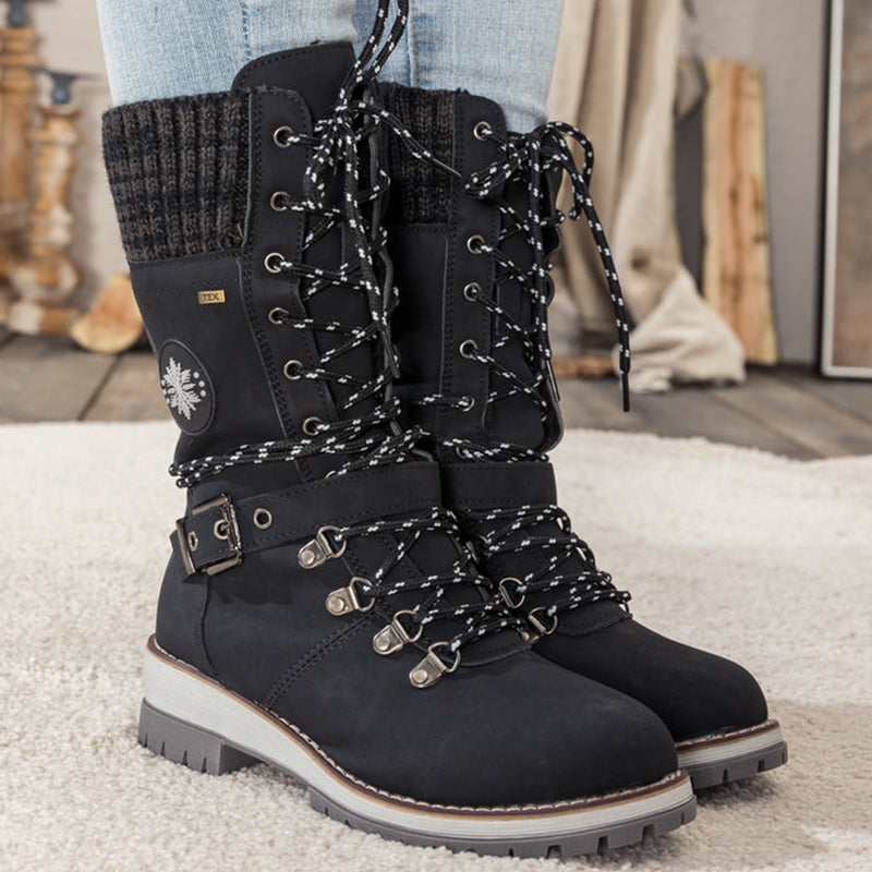 👢 60% RABATT! ❄️ Wasserdichte Knie-Schneestiefel – Warm, Rutschfest & Langlebig – Perfekt für Outdoor 🧤