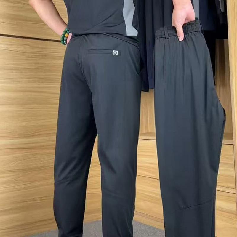 🏆50% RABATT🌀Zweiteiliges Sport-Set für Herren: Kurzarm-T-Shirt & Lange Hose
