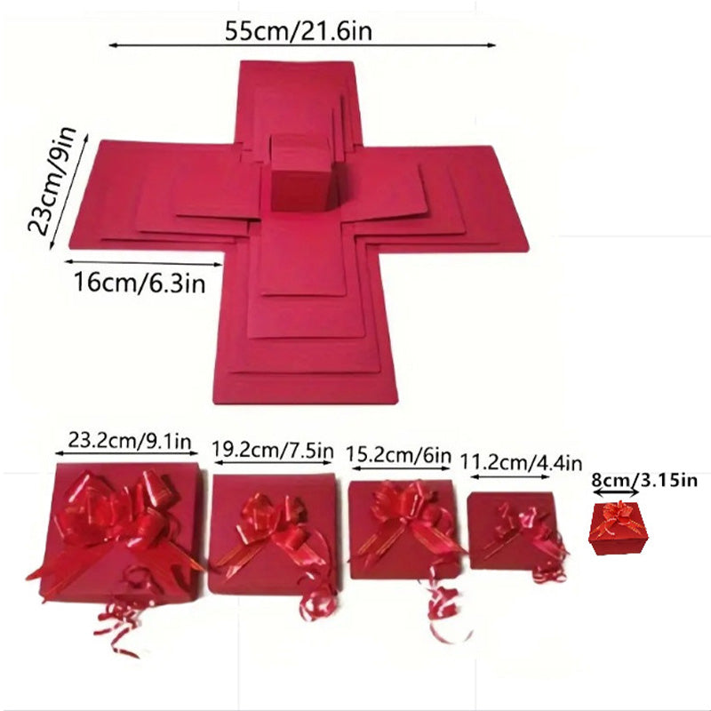 🎁💥 Überraschungs-Explosionsbox – Das perfekte Geschenk für Weihnachten und besondere Anlässe 🎄✨ | Black Friday Sale -50 %! 🖤