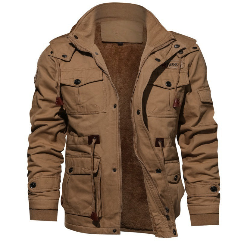Veste d'hiver style militaire avec cordon de serrage – confort et style pour l'hiver ❄️