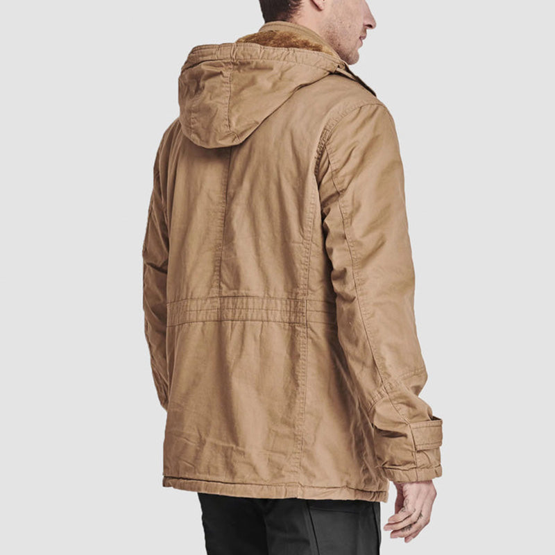 Veste d'hiver style militaire avec cordon de serrage – confort et style pour l'hiver ❄️