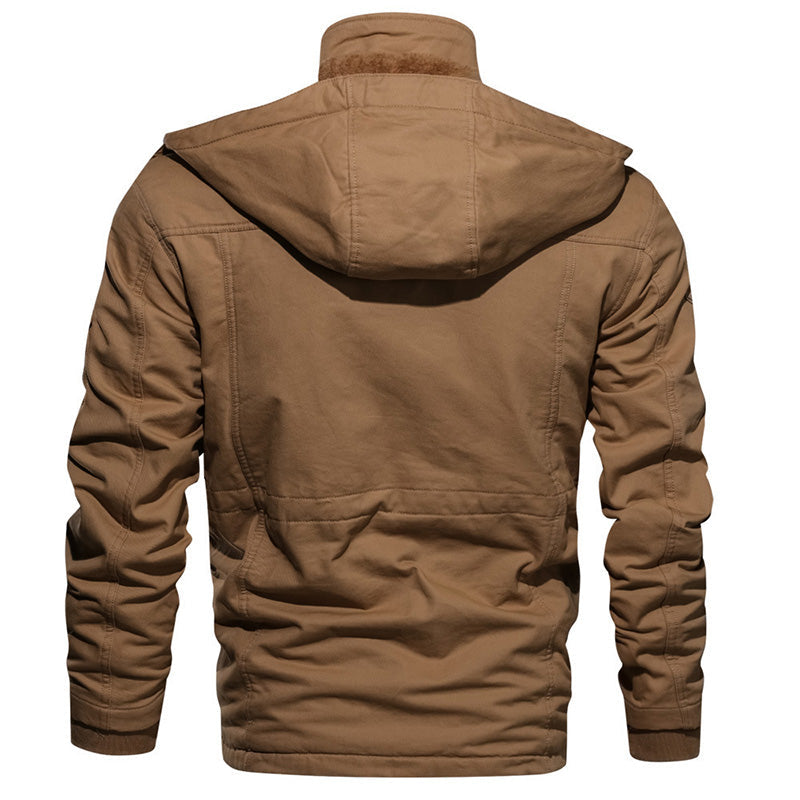 Veste d'hiver style militaire avec cordon de serrage – confort et style pour l'hiver ❄️