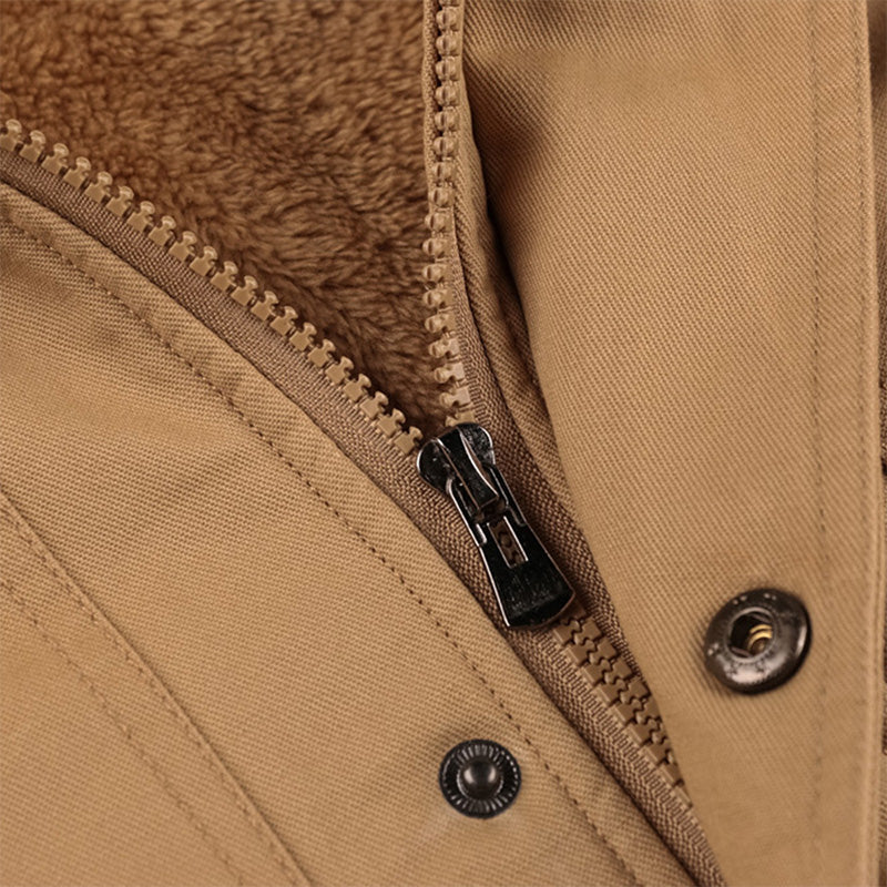 Veste d'hiver style militaire avec cordon de serrage – confort et style pour l'hiver ❄️