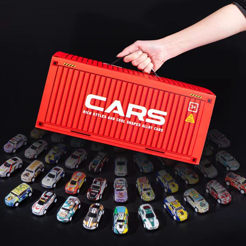 48 mini voitures à rétrofriction avec garage – Offre spéciale Noël : 55 % de réduction ! 🎁 ✨ Le cadeau idéal pour les petits passionnés de voitures ! Sans frais cachés ni taxes !