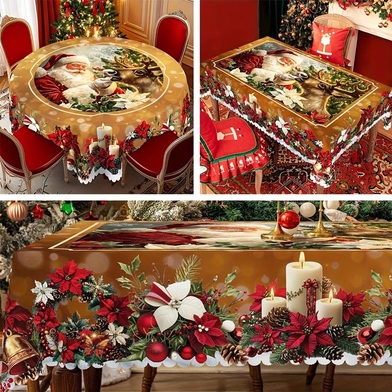 Nappe de Noël pour la décoration