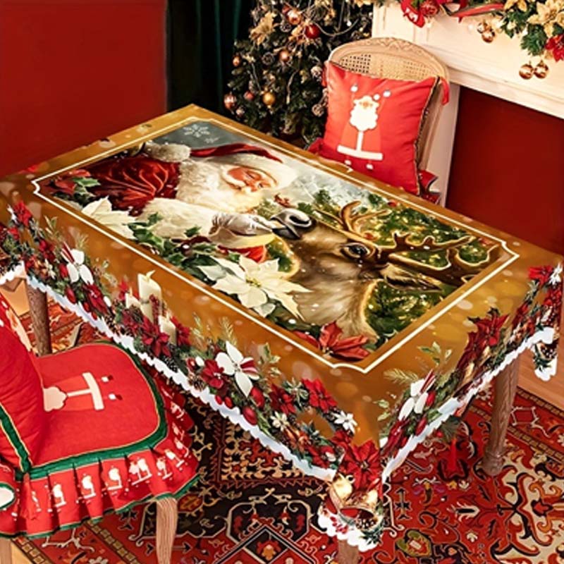 Nappe de Noël pour la décoration