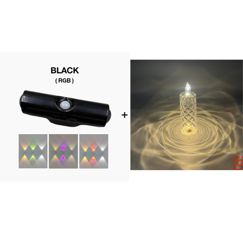 Lampe d'ambiance magnétique RGB avec détecteur de mouvement