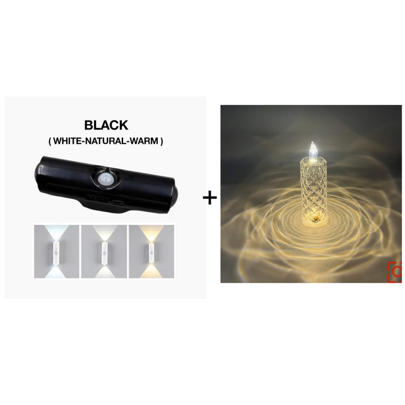 Lampe d'ambiance magnétique RGB avec détecteur de mouvement