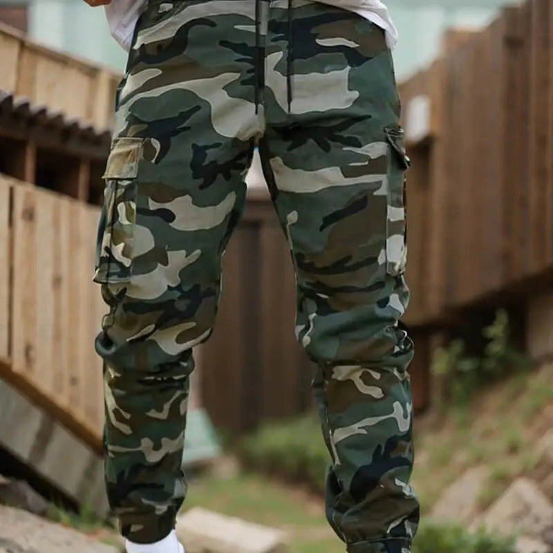 🏞️  Herren Cargohose im Camouflage-Look – Bequem, Robust & Stilvoll für Alltag & Outdoor 👖