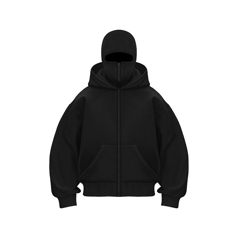 Ninja Zip-Up Hoodie – Unisex Kapuzenjacke mit Vollreißverschluss | BLACK FRIDAY SALE -50%! ⚡
