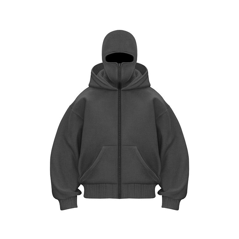 Ninja Zip-Up Hoodie – Unisex Kapuzenjacke mit Vollreißverschluss | BLACK FRIDAY SALE -50%! ⚡