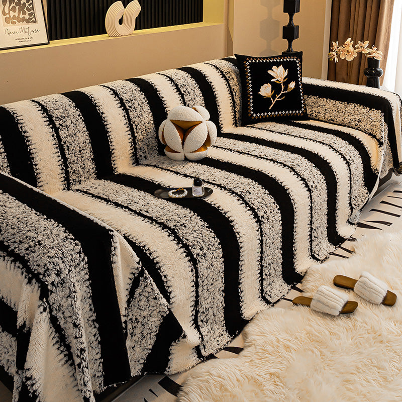 📢📢 Nur noch heute! 50% RABATT! ✨ Weiche, rutschfeste & haustierfreundliche Plüschsofaüberzug - Komfort und Schutz für Ihr Sofa 🛋️