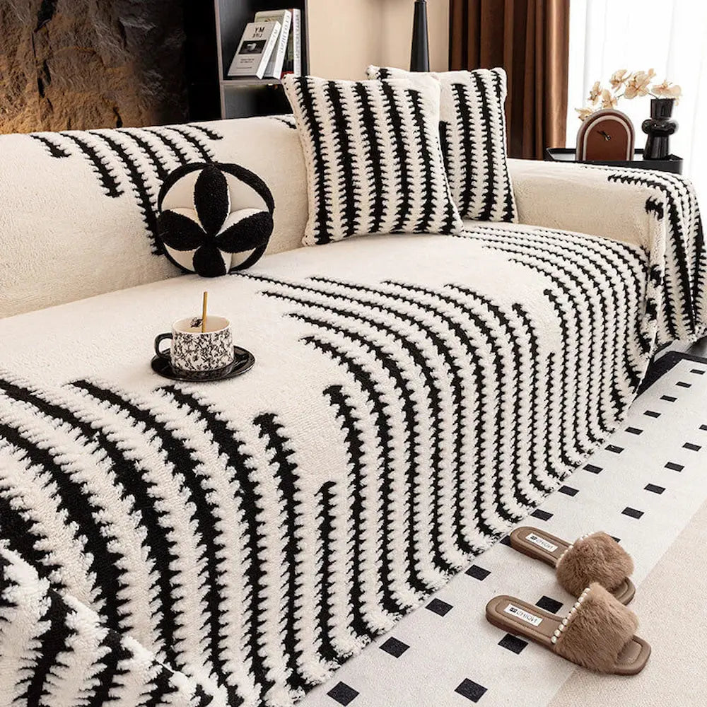 📢📢 50 % RABATT! ✨ Weiche und rutschfeste Plüschsofaüberzug