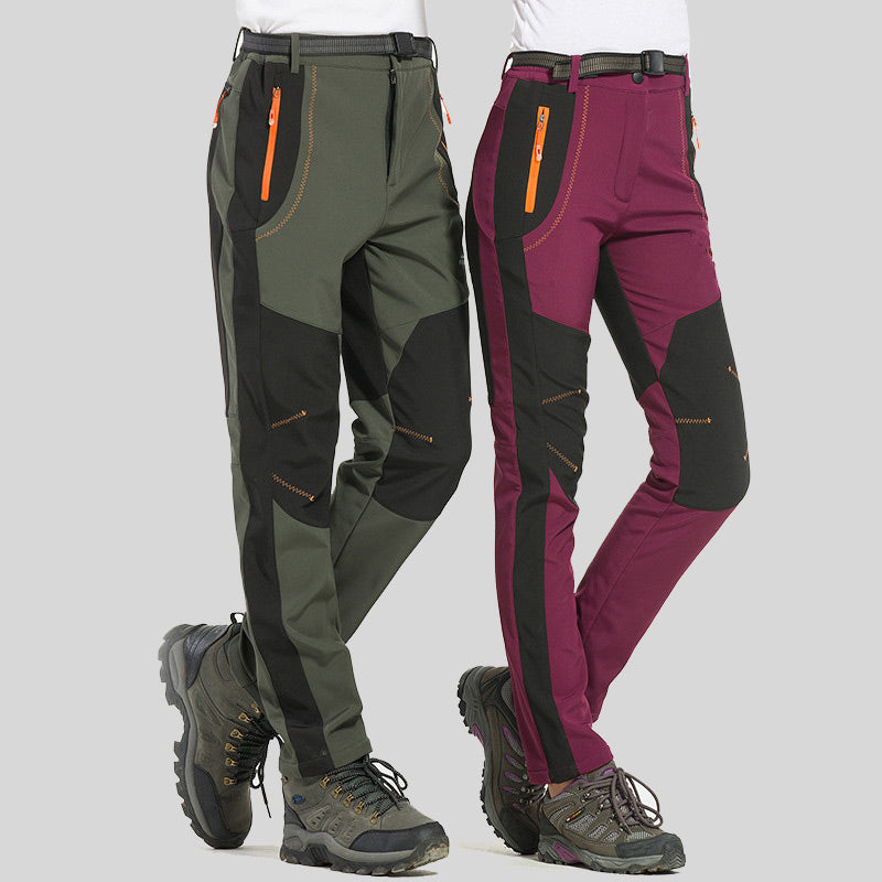 👖Pantalon de randonnée coupe-vent, imperméable et chaud avec taille élastique