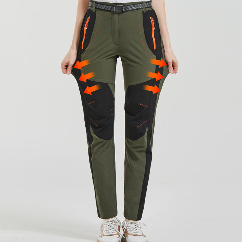 👖Pantalon de randonnée coupe-vent, imperméable et chaud avec taille élastique