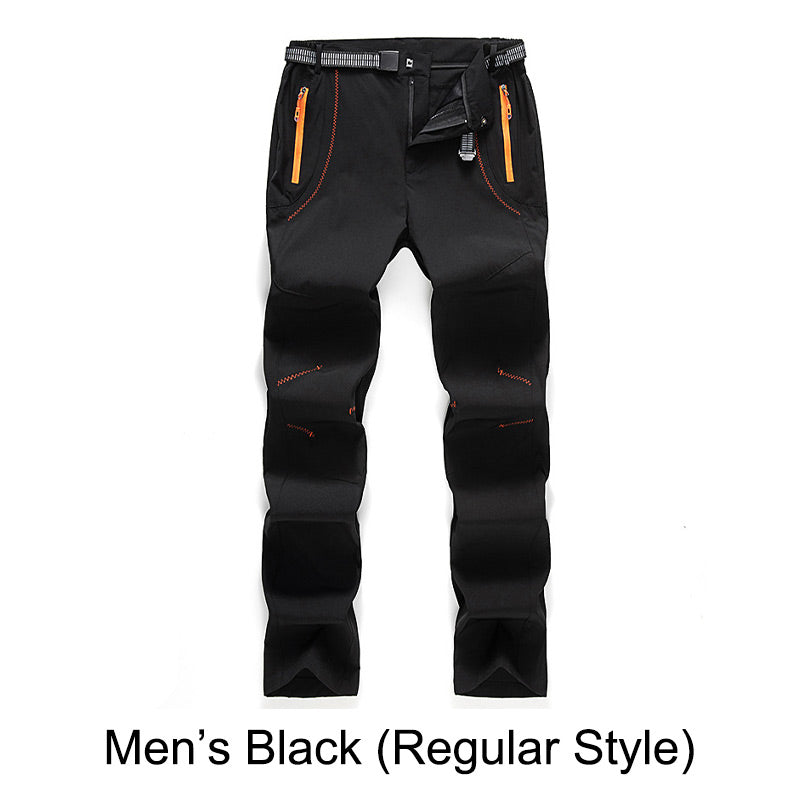 👖Pantalon de randonnée coupe-vent, imperméable et chaud avec taille élastique