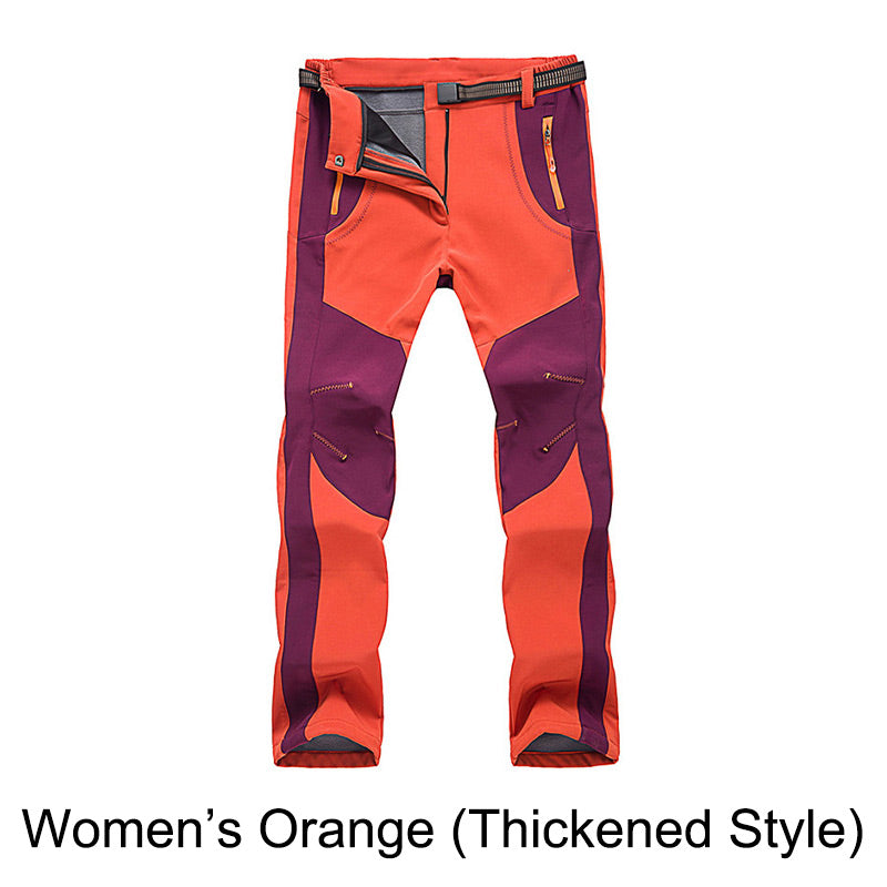 👖Pantalon de randonnée coupe-vent, imperméable et chaud avec taille élastique