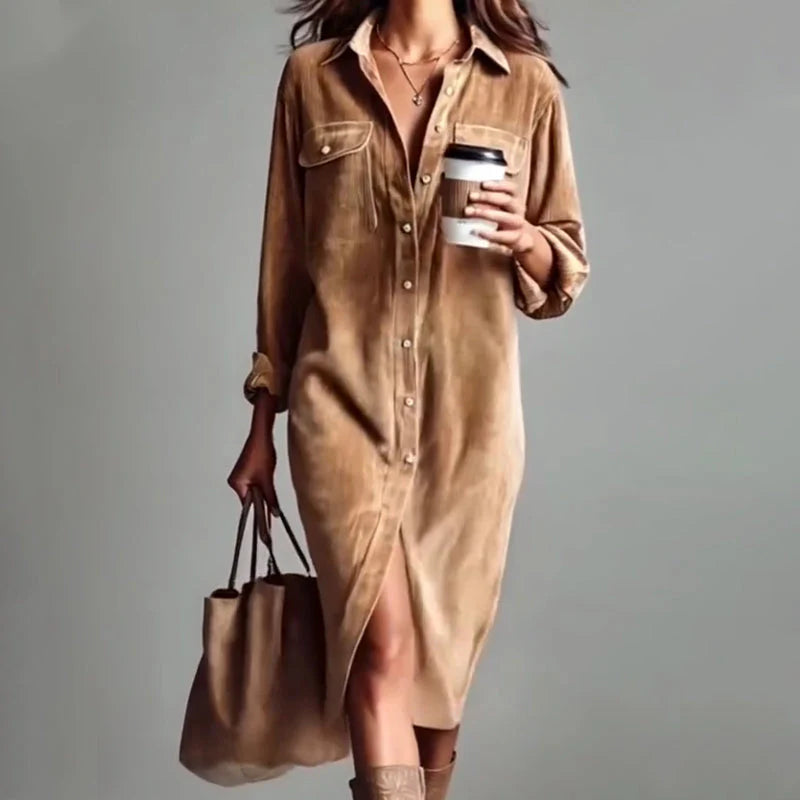 💜 DERNIER JOUR DE LA PROMOTION – 50 % DE RÉDUCTION 💜 Robe décontractée pour femme 