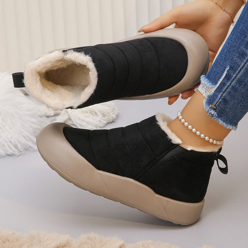 💜 DERNIER JOUR DE LA PROMOTION – 52 % DE RÉDUCTION 💜 Bottes d'hiver imperméables en coton avec semelle souple