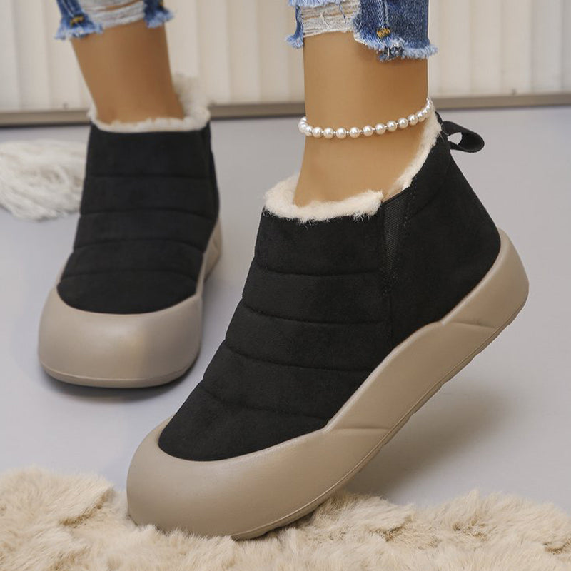 💜 DERNIER JOUR DE LA PROMOTION – 52 % DE RÉDUCTION 💜 Bottes d'hiver imperméables en coton avec semelle souple