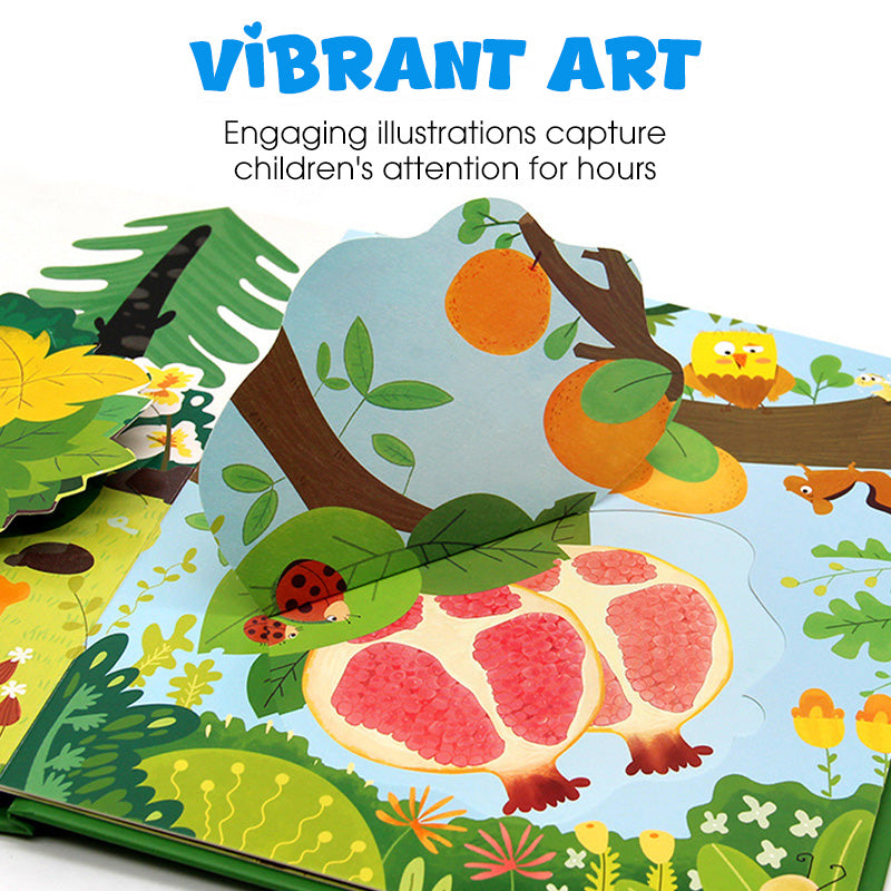 Interaktive 3D-Pop-Up-Bücher für Kinder