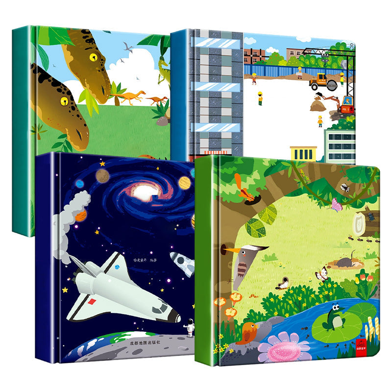 Livres pop-up interactifs en 3D pour enfants 
