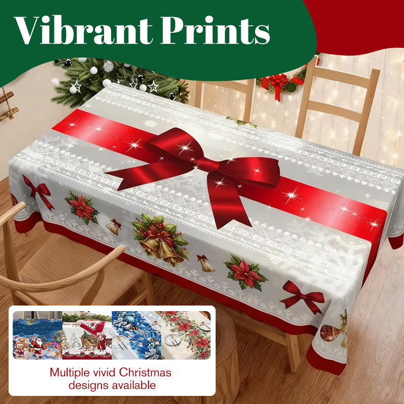 ✨Nouveautés de Noël✨ Nappe de Noël élégante avec imprimé