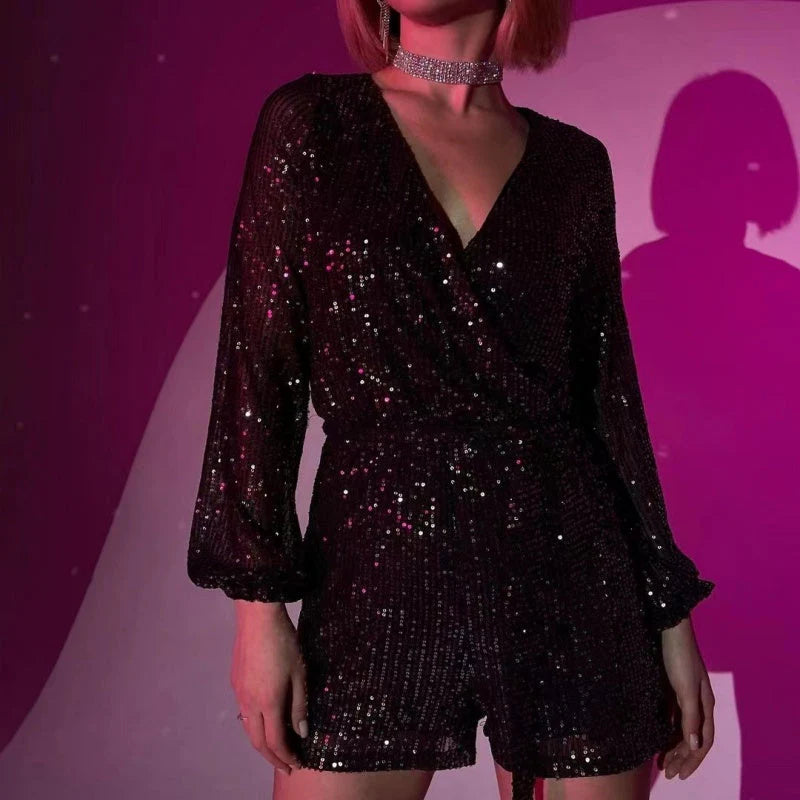 Combinaison à sequins – Élégante et stylée pour des soirées inoubliables 🌟