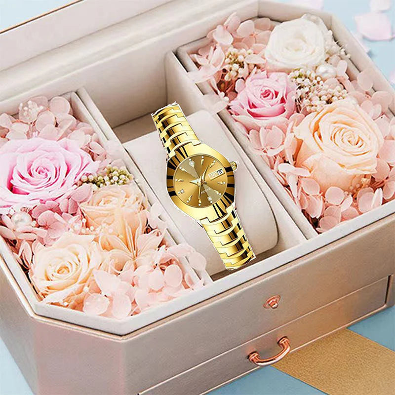 ⌚✨Elegante Wasserdichte Damenuhr – Das perfekte Geschenk für Weihnachten 🎁 | Black Friday Sale -50%! 🖤