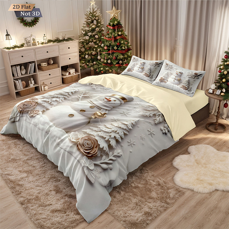 ⏳Limited-time 50% off⏰Kuschelwohl™ Festliches 3-teiliges Weihnachts-Bettwäsche-Set – Traumhafte Designs (Weihnachts-Sale: Bis zu -40%)