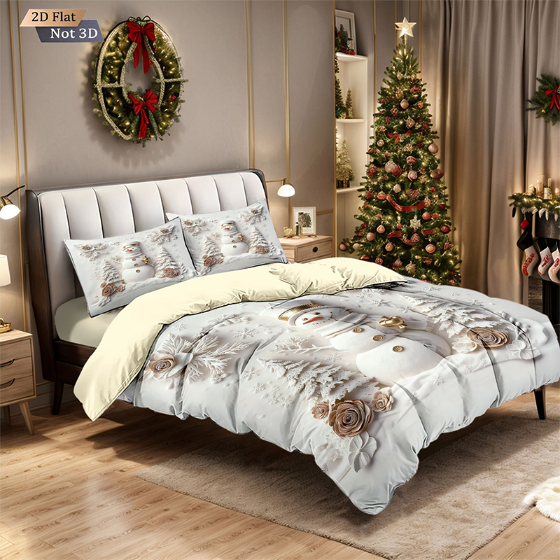 ⏳Limited-time 50% off⏰Kuschelwohl™ Festliches 3-teiliges Weihnachts-Bettwäsche-Set – Traumhafte Designs (Weihnachts-Sale: Bis zu -40%)