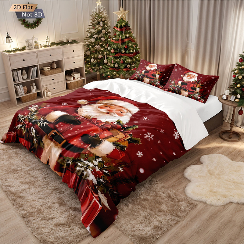 ⏳Limited-time 50% off⏰Kuschelwohl™ Festliches 3-teiliges Weihnachts-Bettwäsche-Set – Traumhafte Designs (Weihnachts-Sale: Bis zu -40%)
