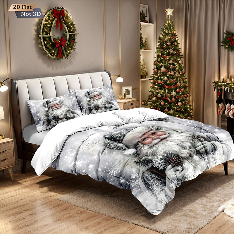 ⏳Offre limitée dans le temps : 50 % de réduction⏰Ensemble de literie de Noël 3 pièces Cozy Comfort™ – Motifs de rêve (Soldes de Noël : jusqu'à -40 %)