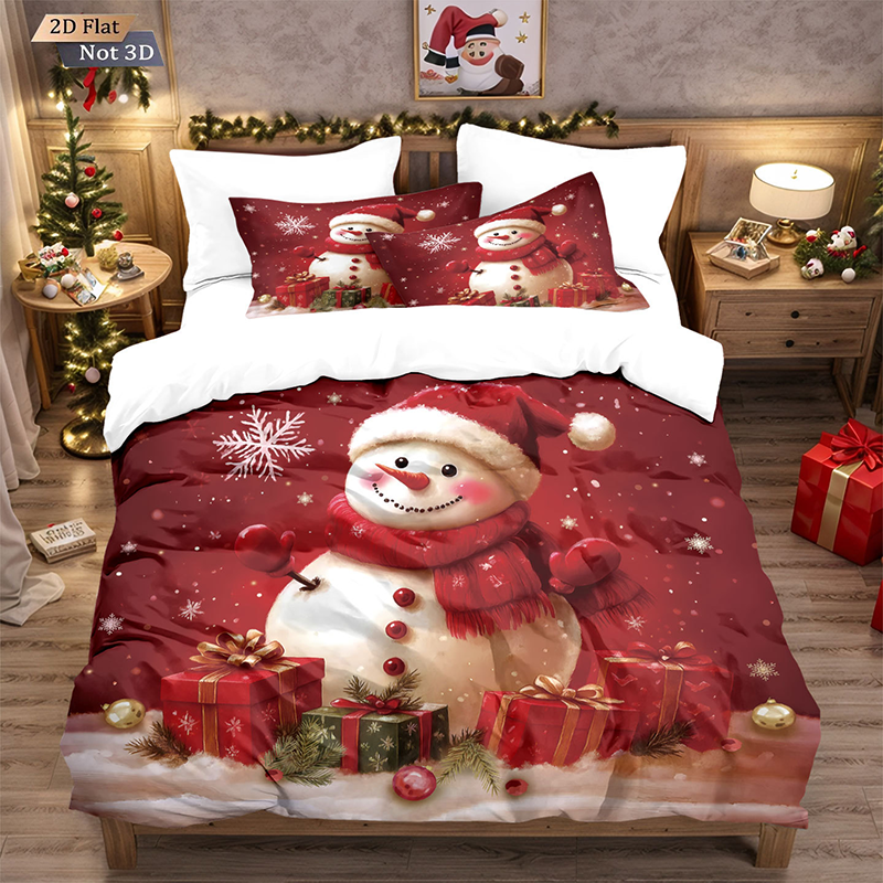 ⏳Offre limitée dans le temps : 50 % de réduction⏰Ensemble de literie de Noël 3 pièces Cozy Comfort™ – Motifs de rêve (Soldes de Noël : jusqu'à -40 %)
