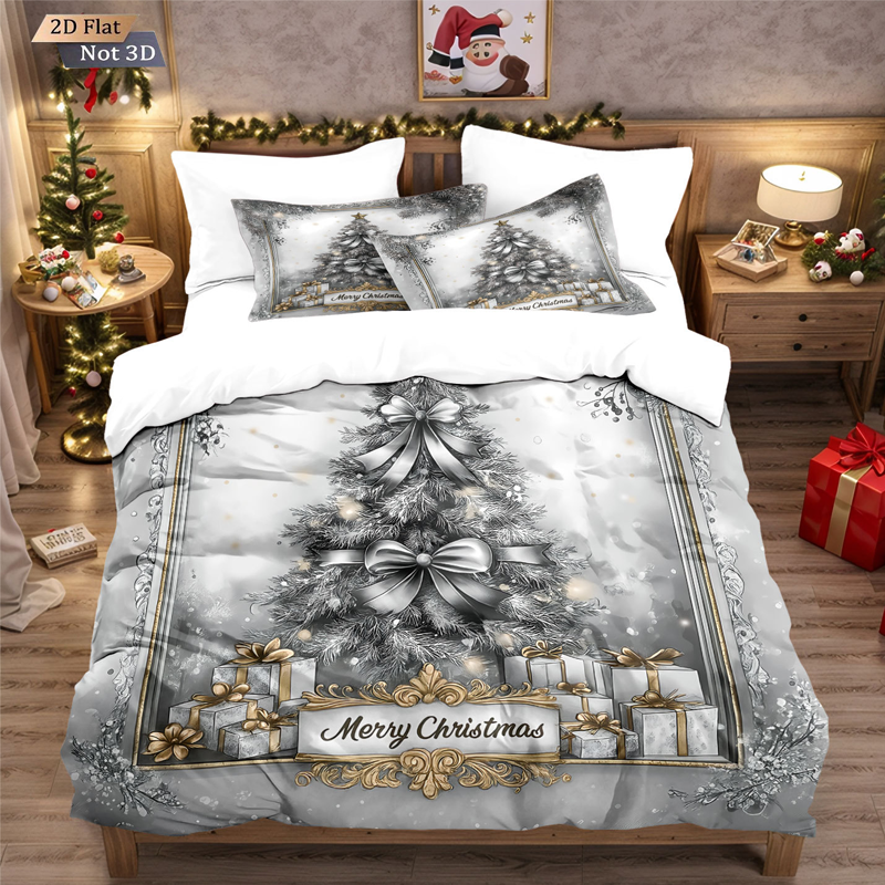 ⏳Limited-time 50% off⏰Kuschelwohl™ Festliches 3-teiliges Weihnachts-Bettwäsche-Set – Traumhafte Designs (Weihnachts-Sale: Bis zu -40%)