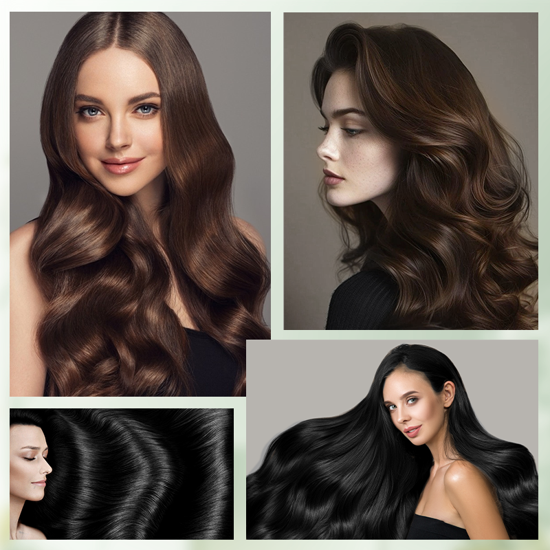 💇‍♀️ 2 ACHETÉS, 1 OFFERT ! 🌈 Kit de coloration douce longue durée Cozy Comfort™ – Couverture parfaite des cheveux gris (Grande promotion de Noël 🎄)