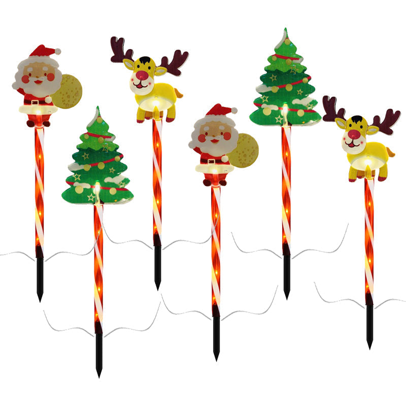 🔥Méga offre du Black Friday ! – 50 % de réduction !🔥🎅Lampe de jardin lumineuse de Noël