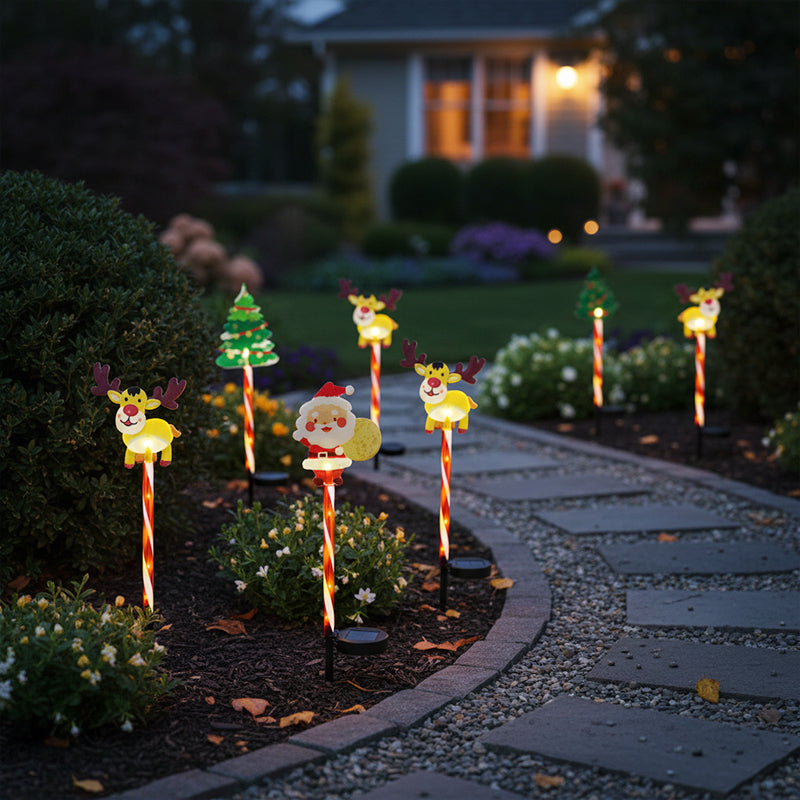 🔥Méga offre du Black Friday ! – 50 % de réduction !🔥🎅Lampe de jardin lumineuse de Noël