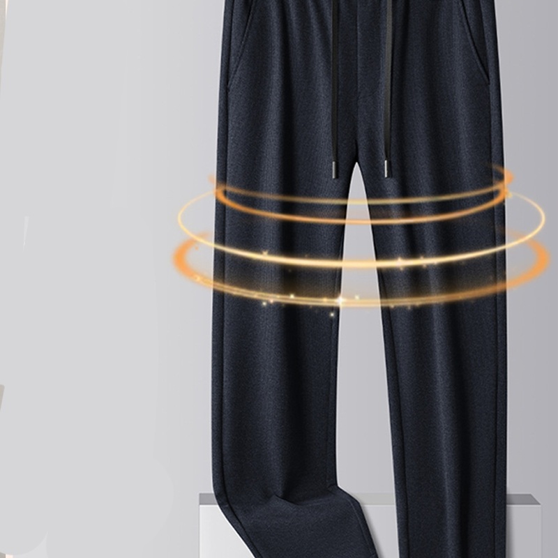 Pantalon d'hiver classique pour homme avec cordon de serrage – Chaud, confortable et élégant ❄️ | Soldes de Noël : jusqu'à 40 % de réduction et sans frais cachés ! 🎁